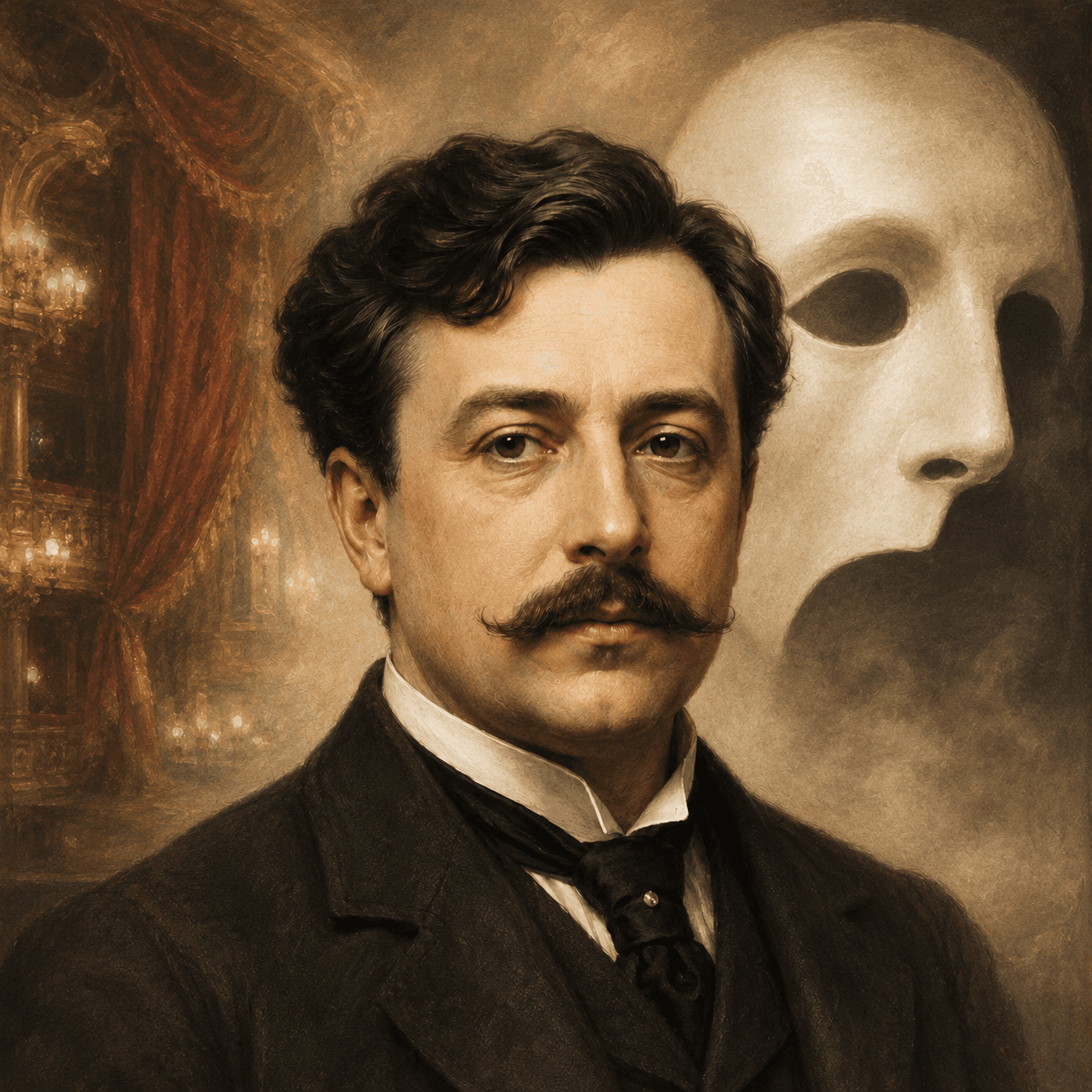 Portrét autora Gaston Leroux