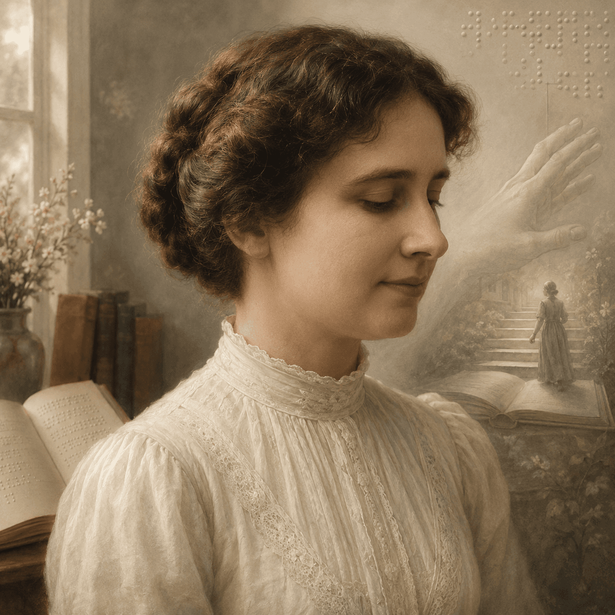 Portrét autora Helen Keller