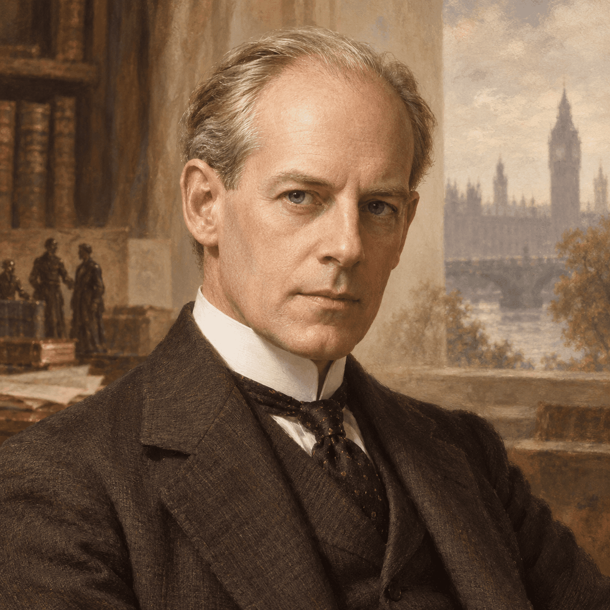 Portrét autora John Galsworthy