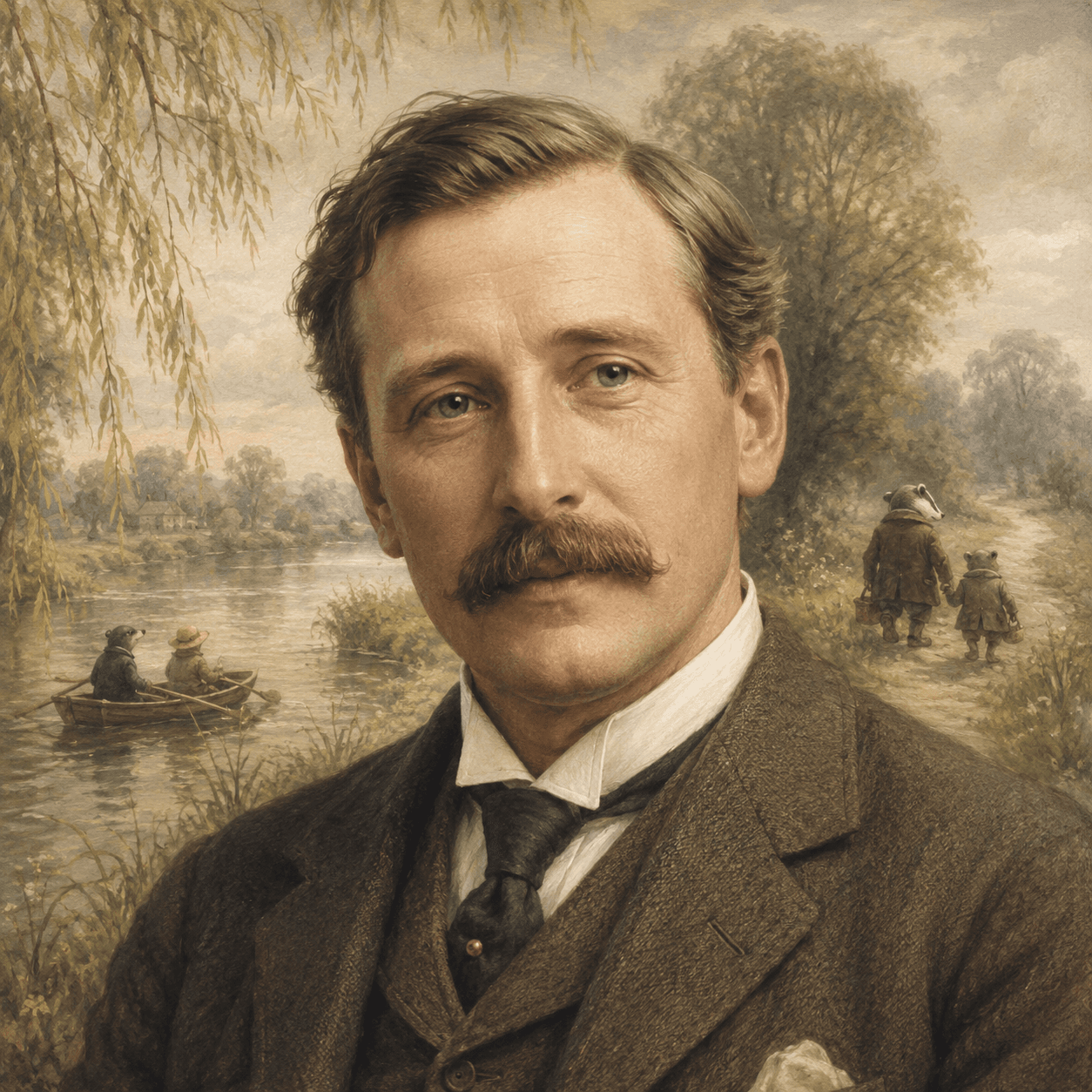 Portrét autora Kenneth Grahame