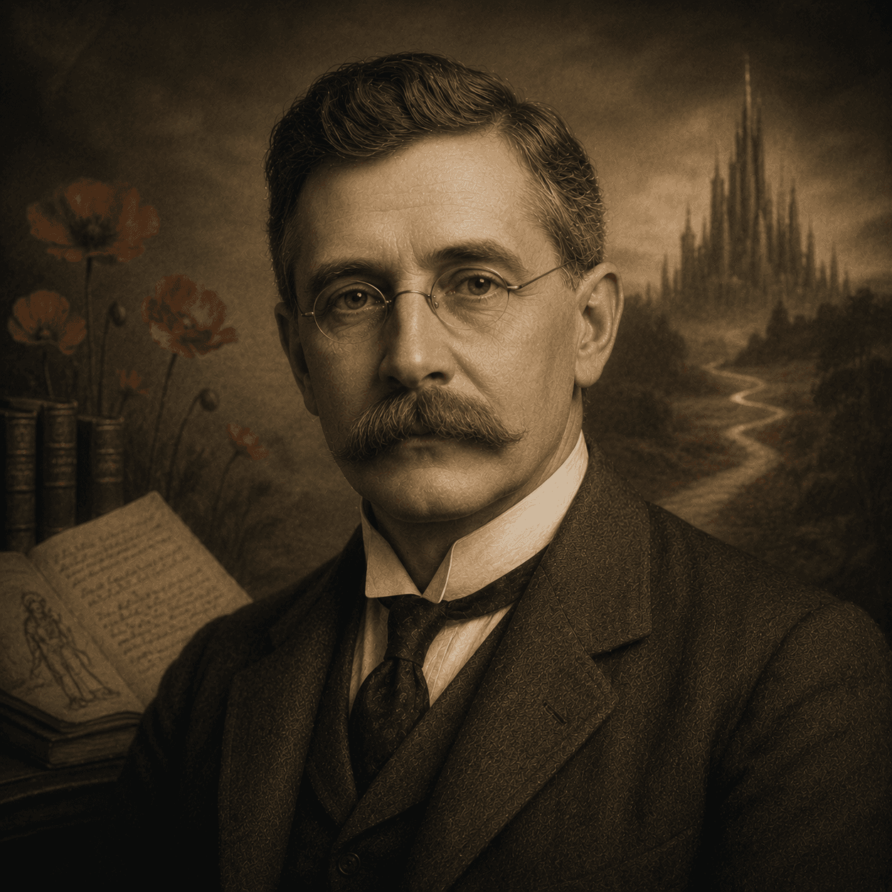 Portrét autora Lyman Frank Baum