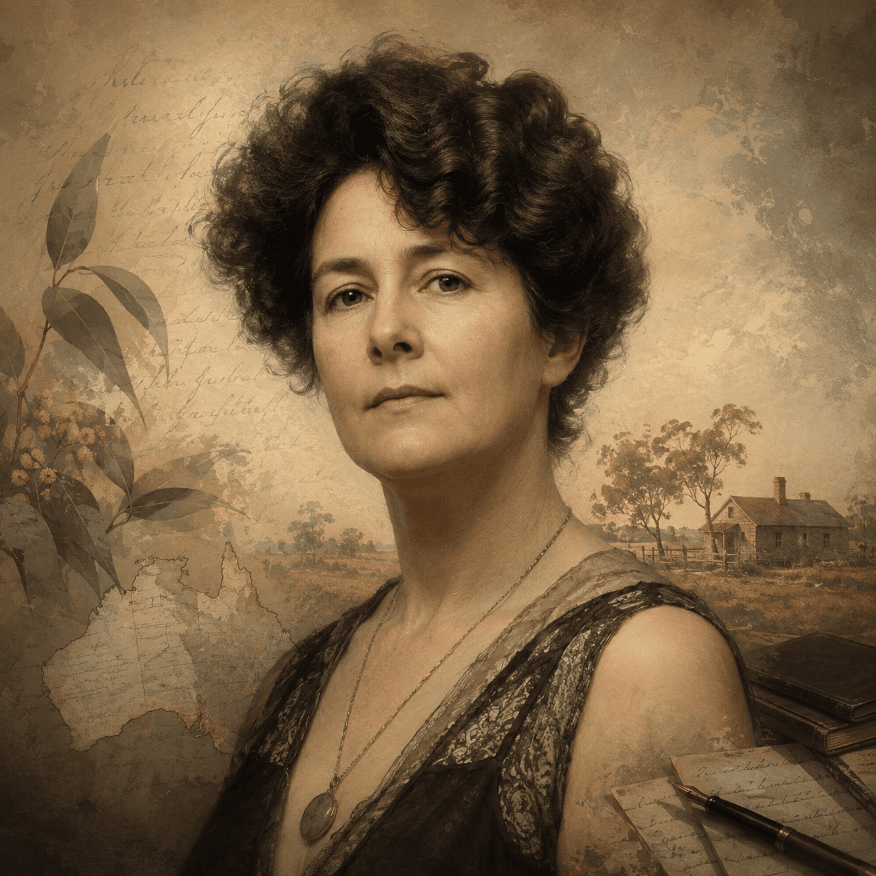 Portrét autora Miles Franklin