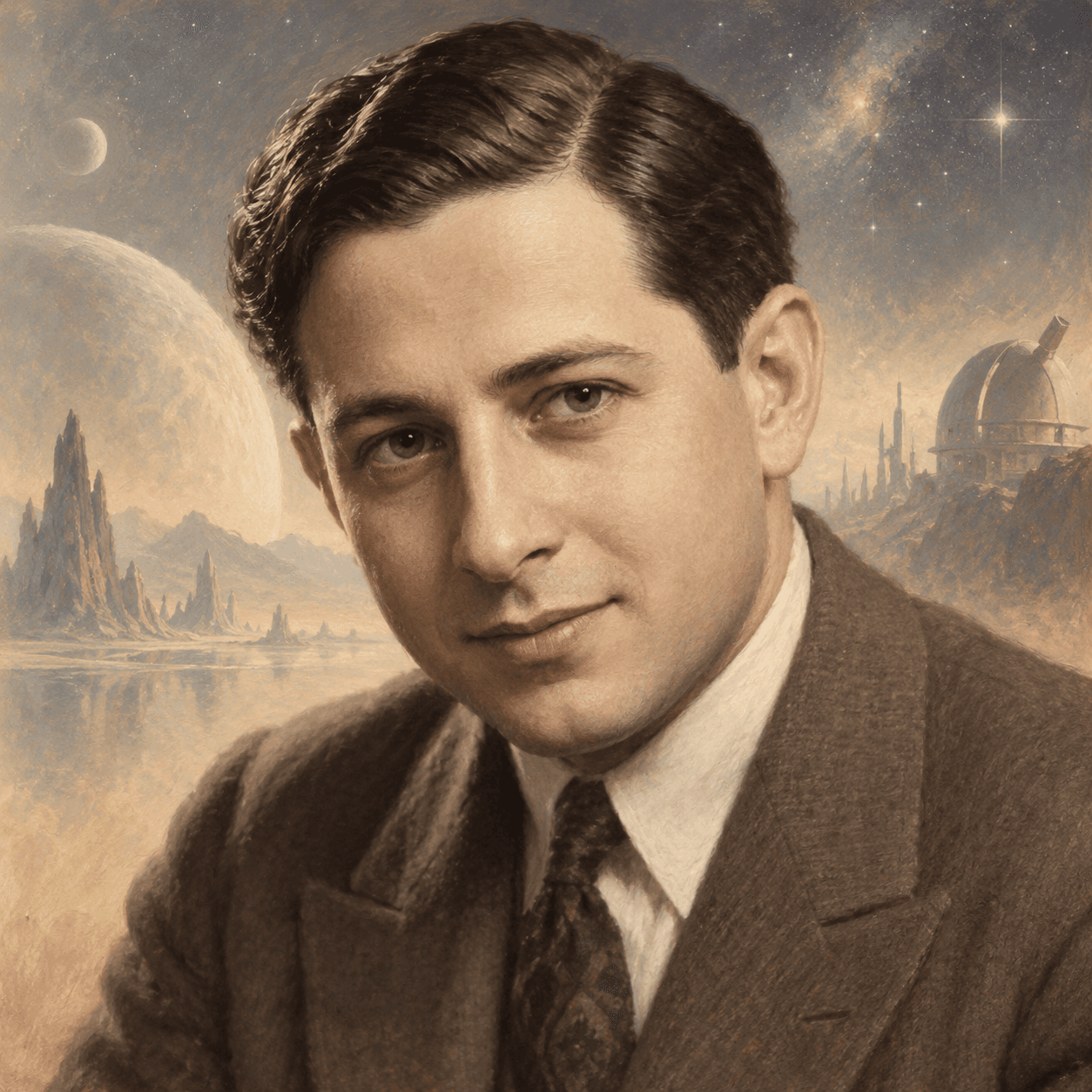 Portrét autora Stanley G. Weinbaum