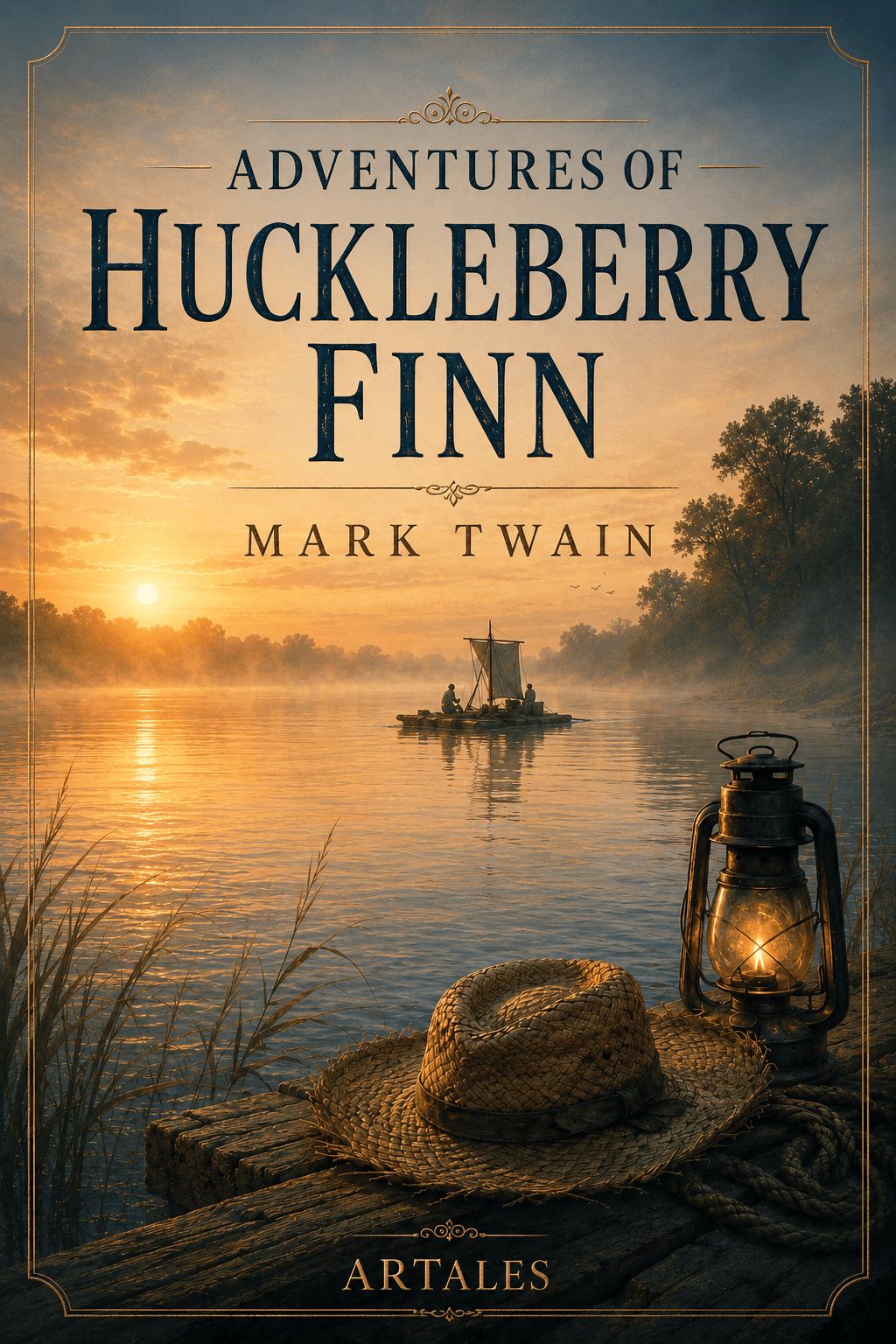 Obálka díla Adventures Of Huckleberry Finn