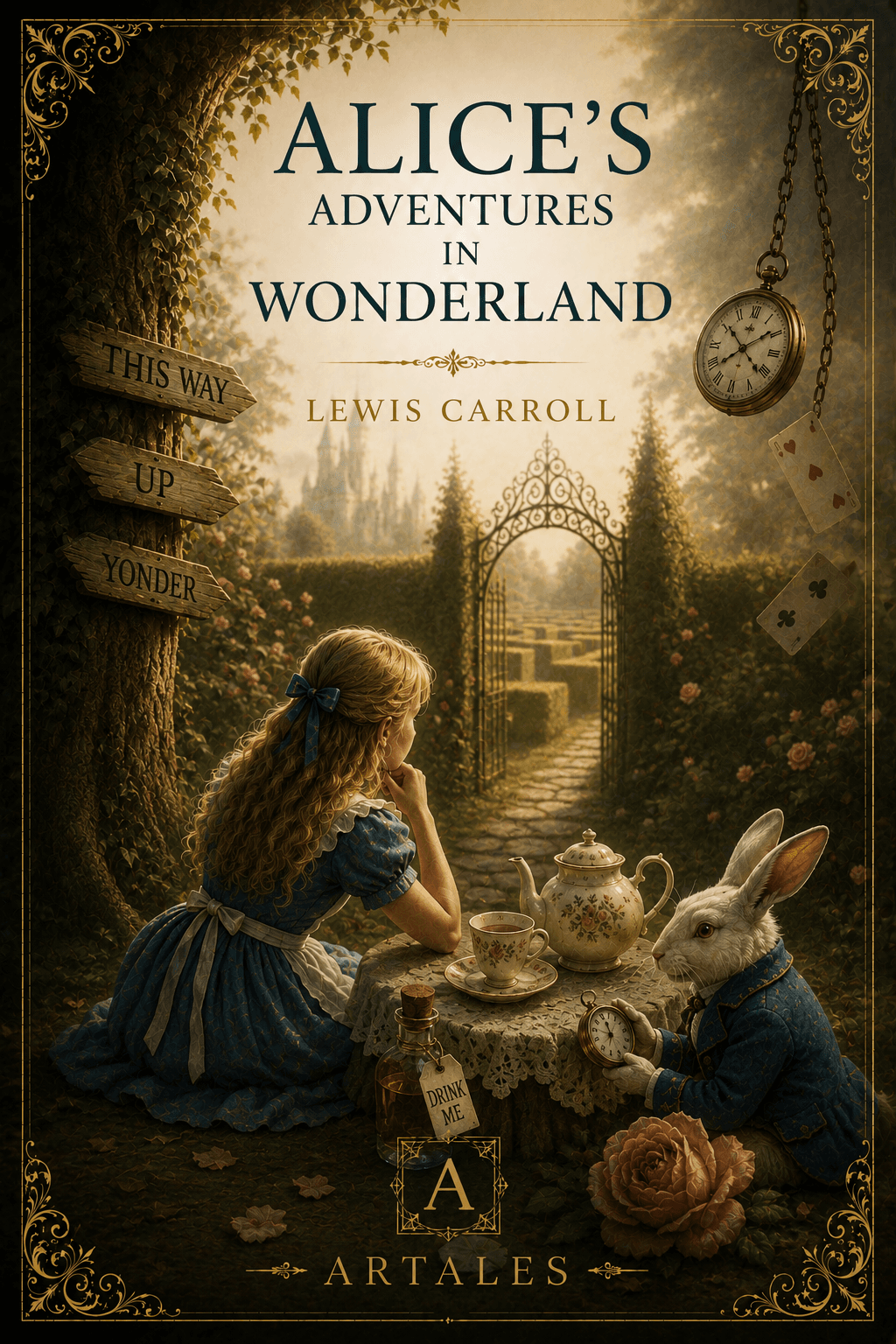 Obálka díla Alice’s Adventures in Wonderland