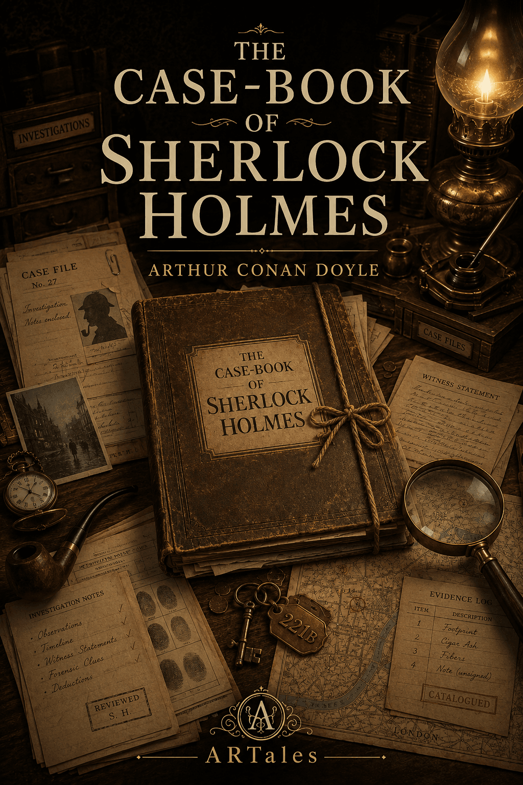 Obálka díla The Case-book of Sherlock Holmes