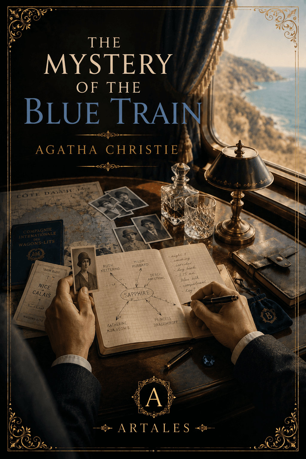 Obálka díla The Mystery of the Blue Train