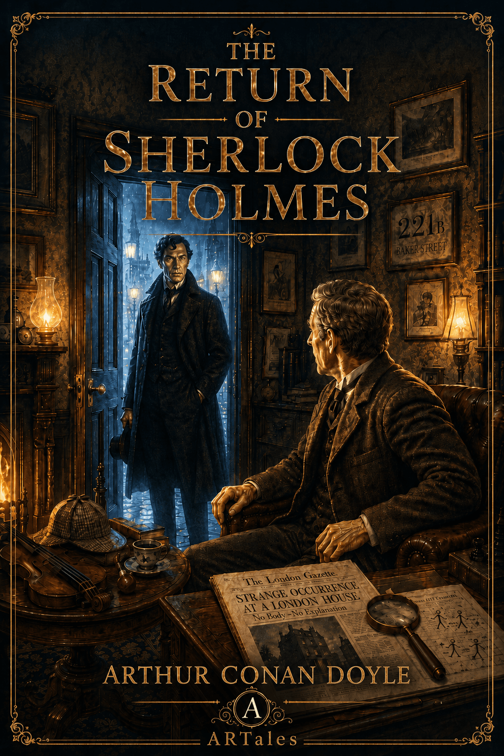 Obálka díla The Return of Sherlock Holmes
